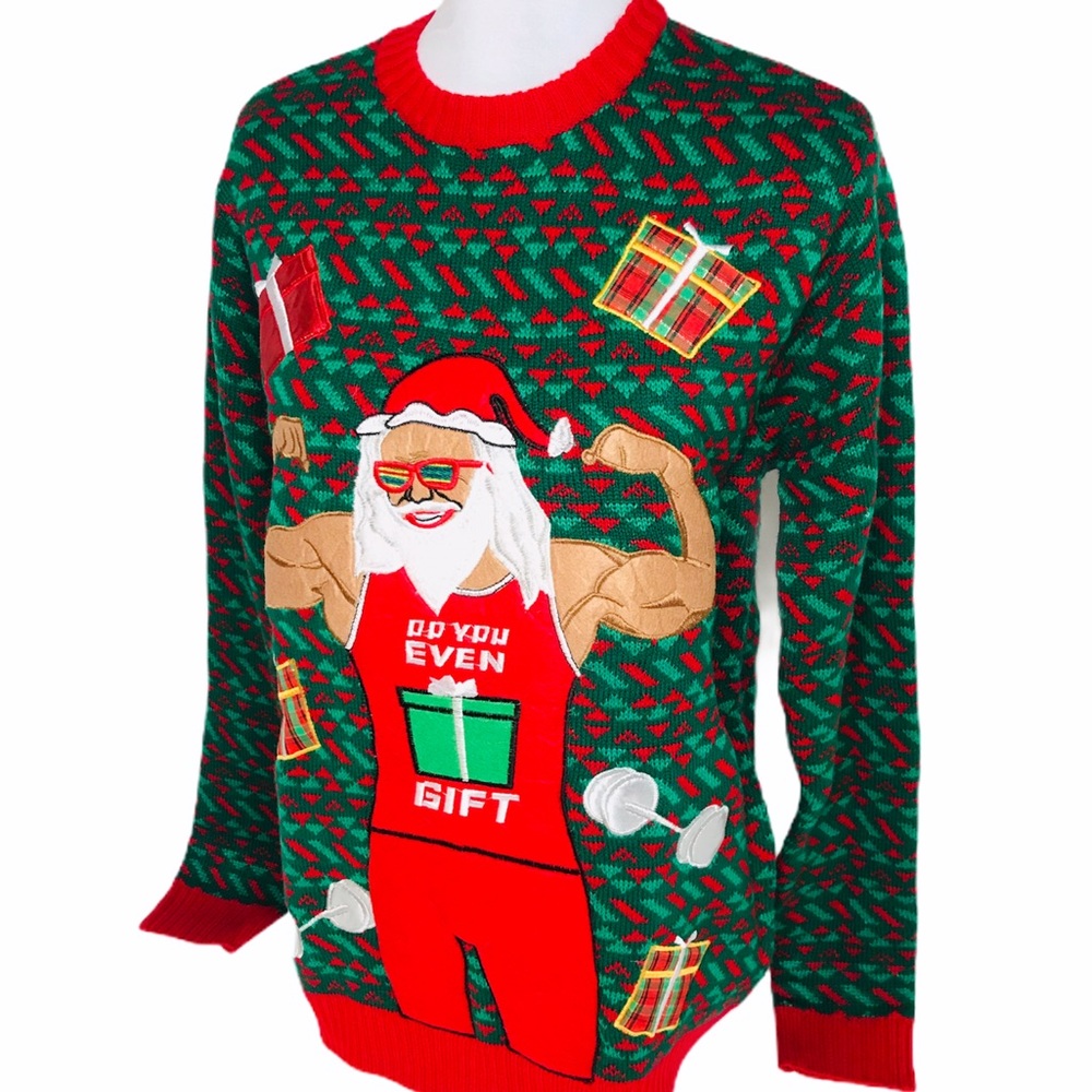 Blizzard Bay Do You Even Lift Christmas Sweater